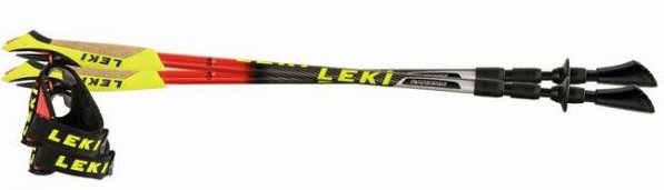 kijki Leki Carbon Race Blade Vario - Red/Yellow/Silver/Black