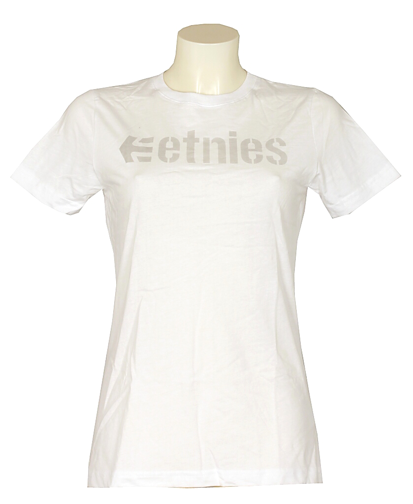 koszulka trykotowa Etnies Tonal Lockup - White