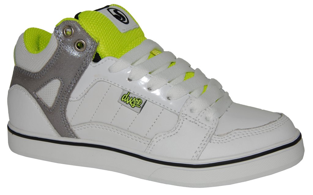topánky DVS Hayes Mid - White Neon Leather