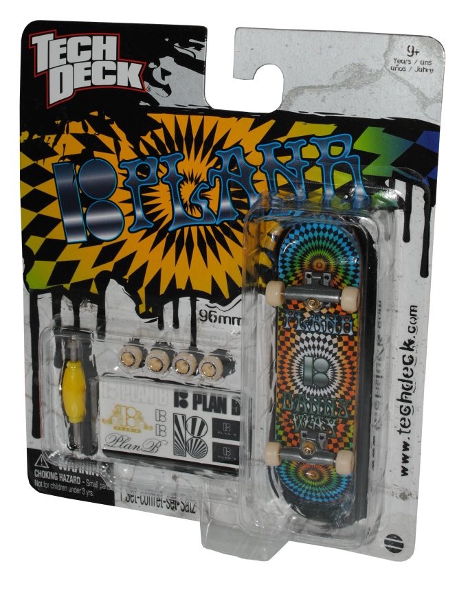 fingerboard TechDeck 18 Plan B - Multicolor Mosaic