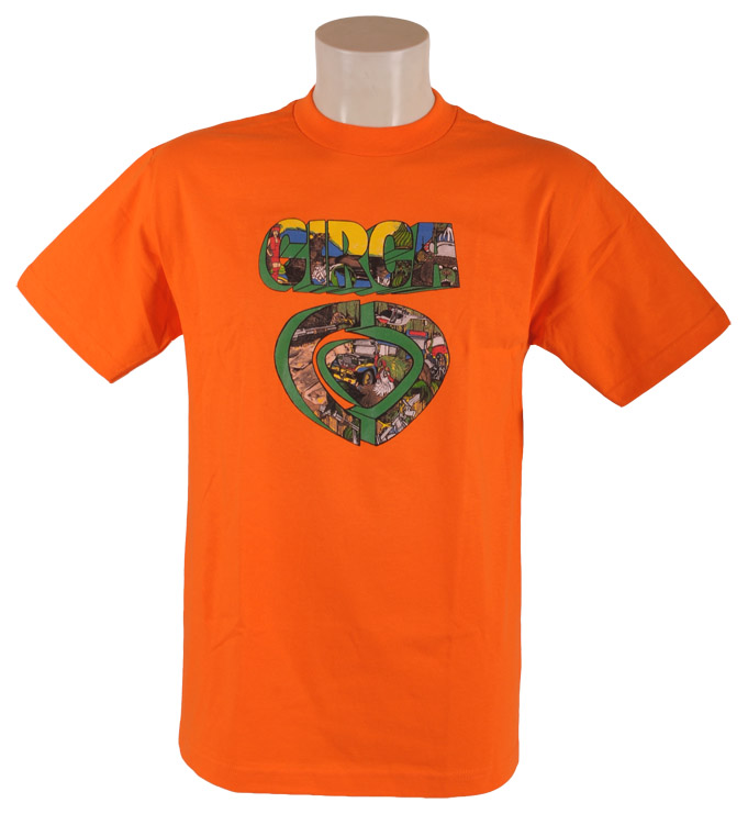 koszulka trykotowa Circa Vacation Icon - Orange