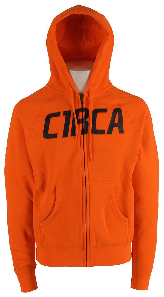 bluza Circa Mainline Font Zip - Orange