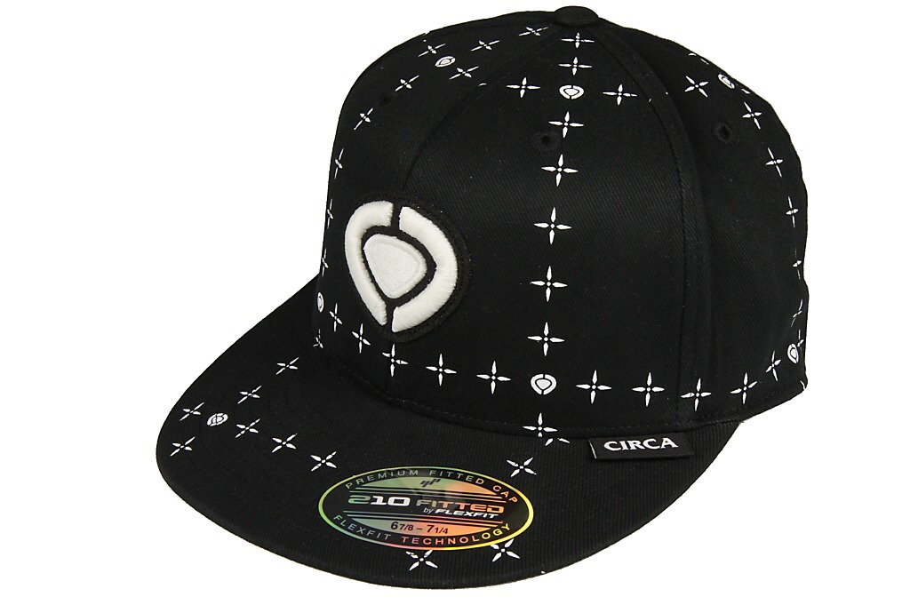 czapka z daszkiem Circa Luminous - Black/Cross