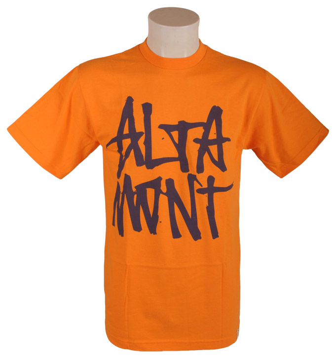 koszulka trykotowa Altamont Stacked - Orange