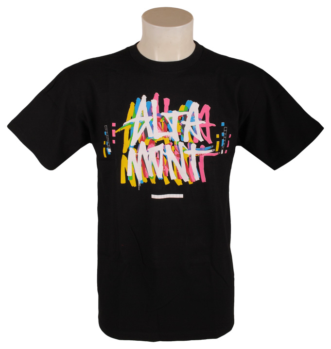 koszulka trykotowa Altamont Cmyk - Black