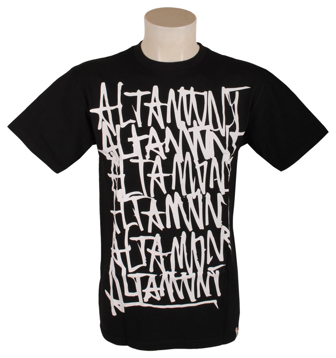koszulka trykotowa Altamont Repeated - Black