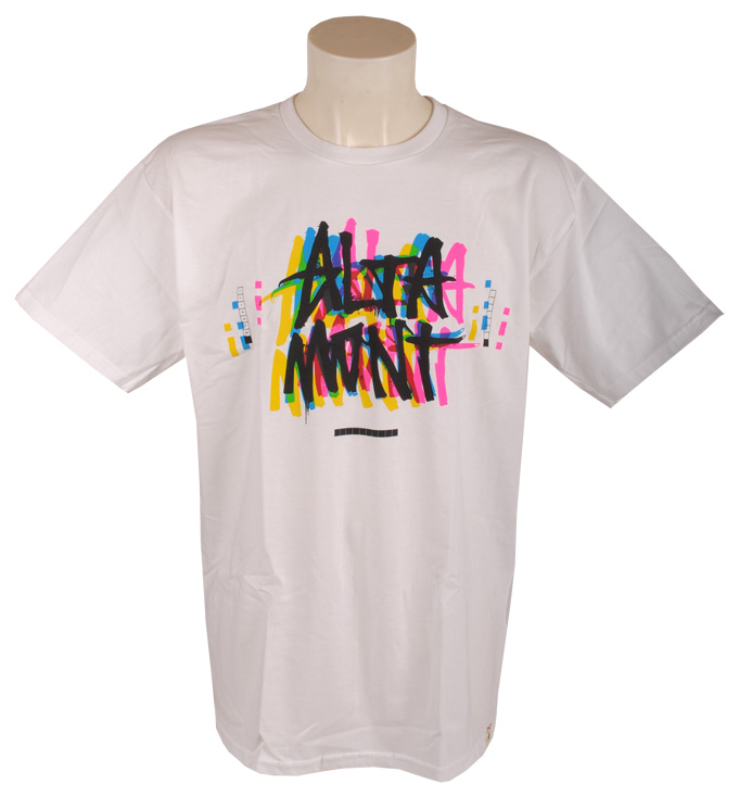 koszulka trykotowa Altamont Cmyk - White