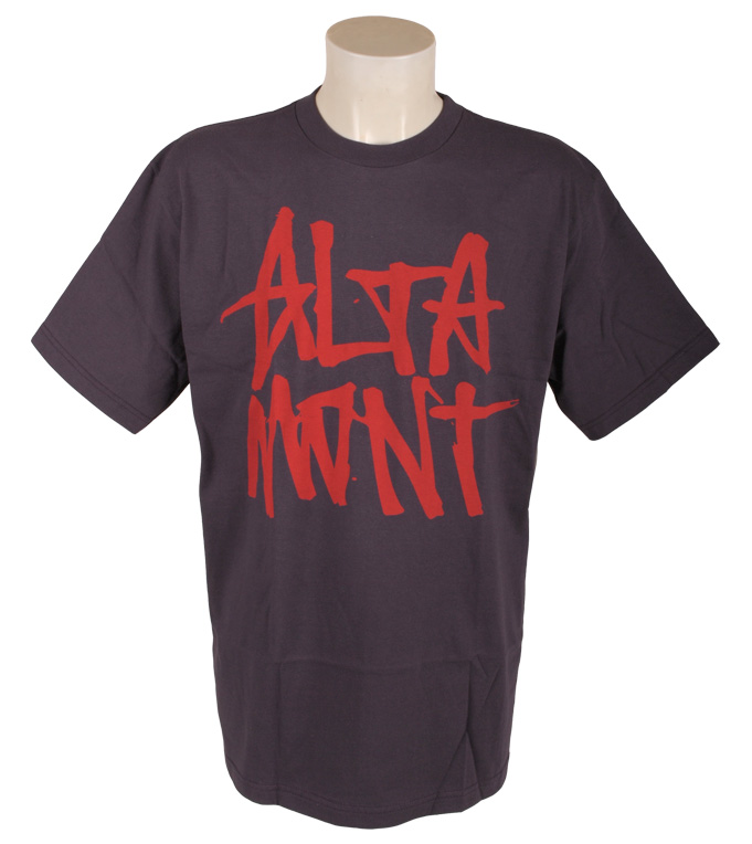 koszulka trykotowa Altamont Stacked - Purple