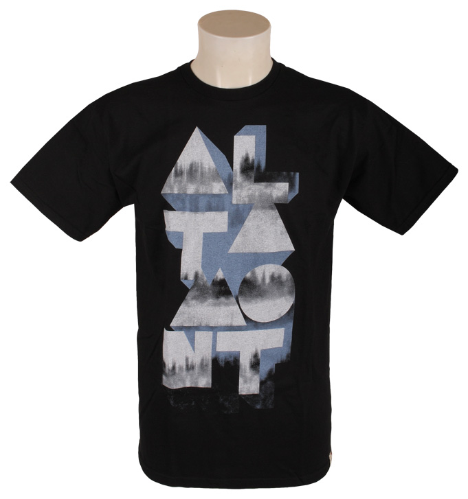 koszulka trykotowa Altamont Shaped - Black