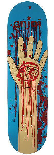 skateboard Enjoi Mark Of The Beast R7 - Turquoise