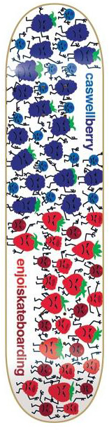 skateboard Enjoi Gangs R7 - Berry