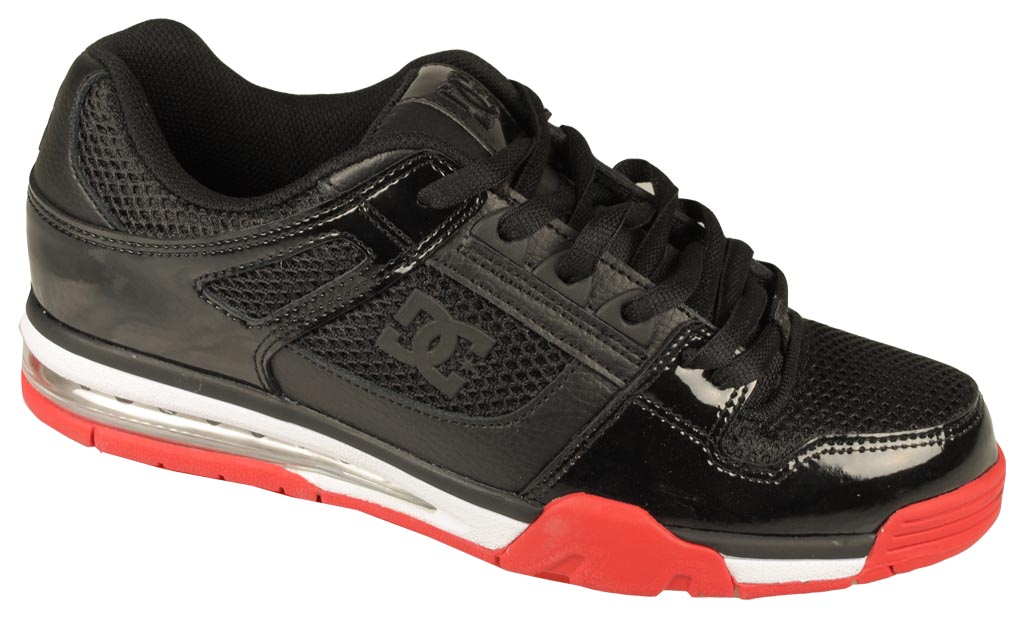 buty DC Spartan Low - Black/Athletic Red