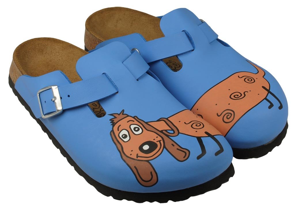 Birki´s Woodby Shoes - Dog Blue BF 