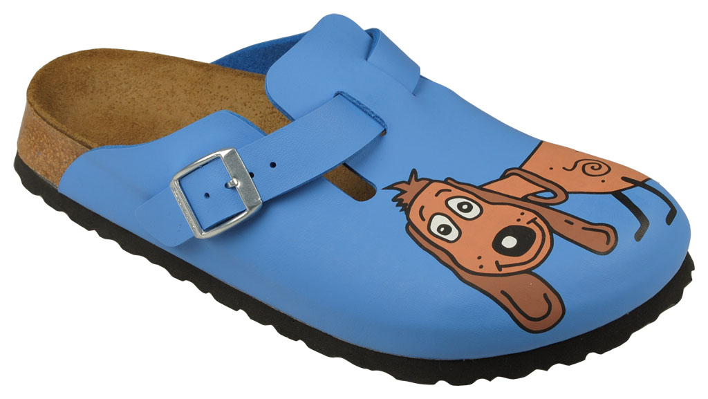 Birki´s Woodby Shoes - Dog Blue BF 