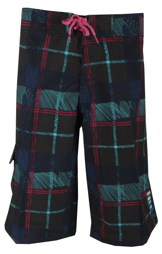 koupací šortky Billabong Scrach Square - Black