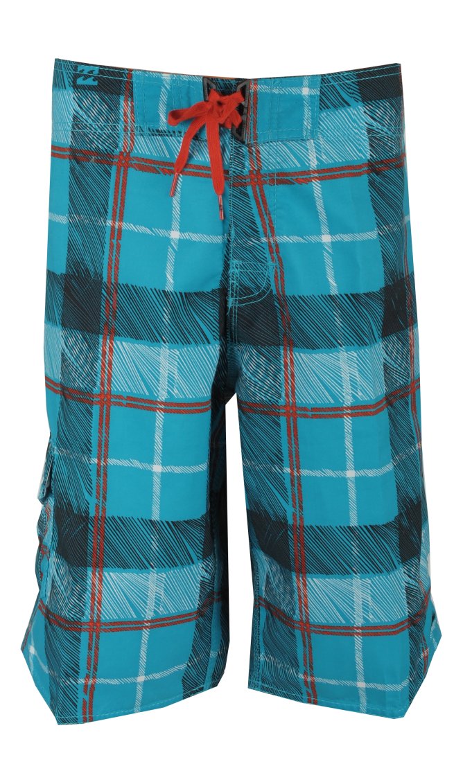 koupací šortky Billabong Scrach Square - Blue Lagoon