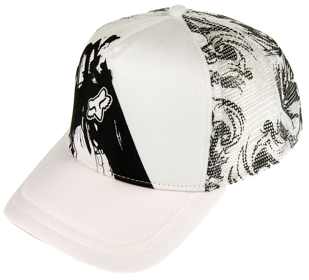 czapka z daszkiem Fox Staying Alive - White