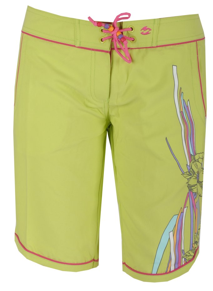 koupací šortky Billabong Liora - Lime Green