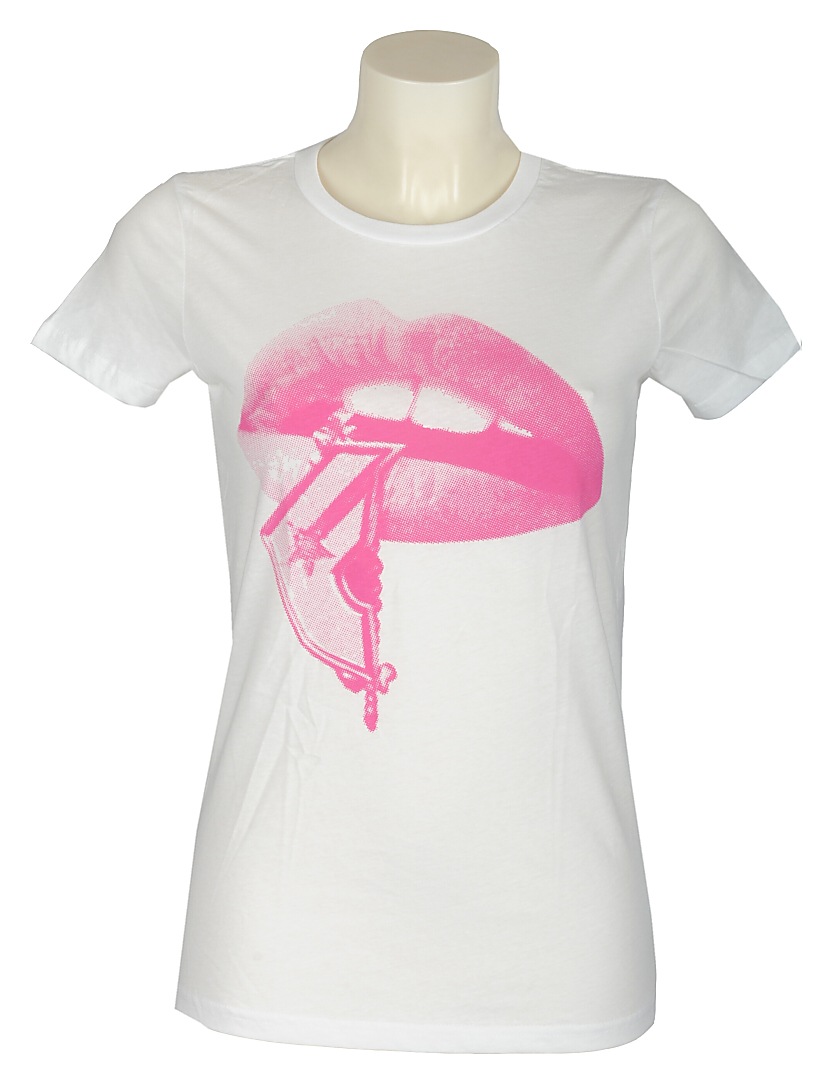 koszulka trykotowa Famous Stars And Straps From The Lip - White