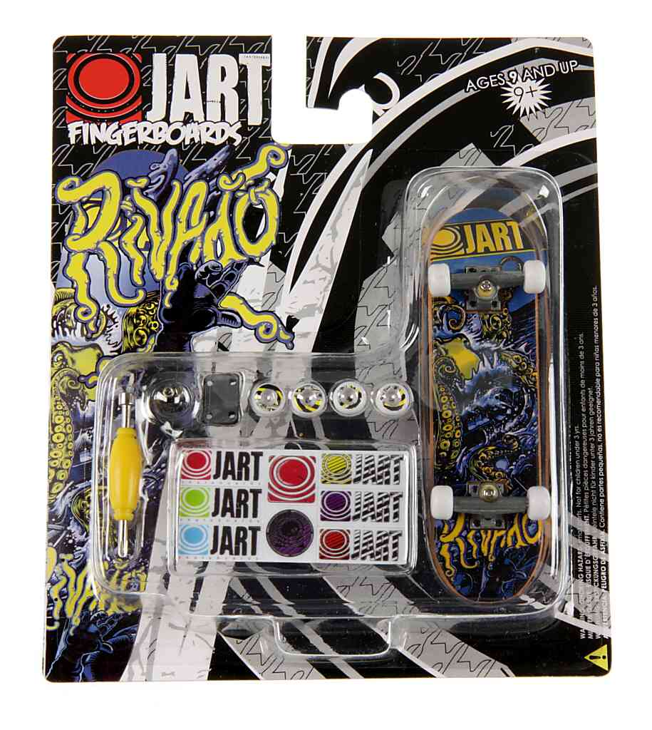 Jart Rivalo Fingerboard - Yellow/Blue 