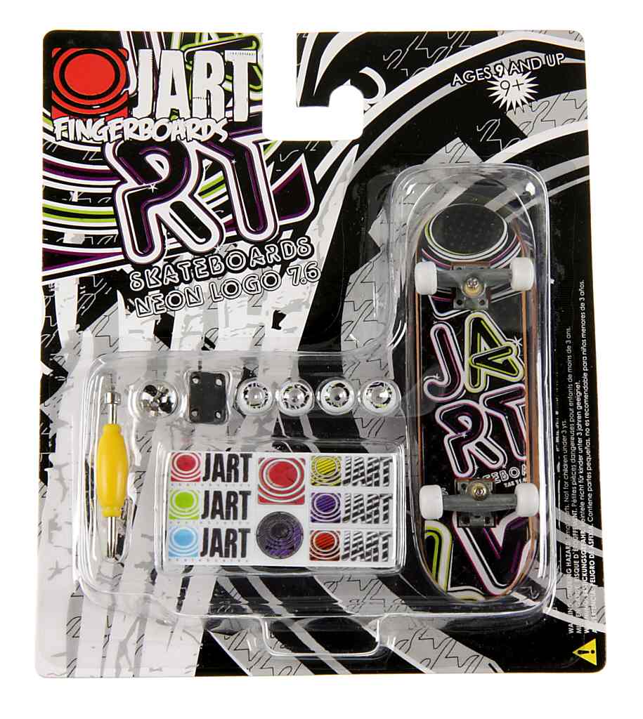 fingerboard Jart Neon Logo - Black/Green/Violet