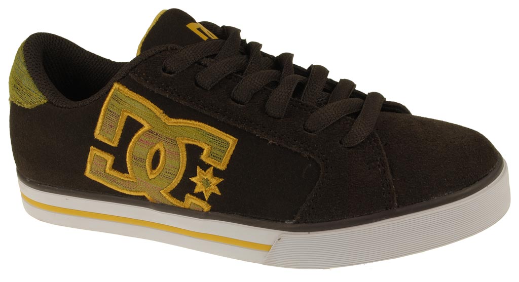 buty DC Journal SE - Brown/Yellow