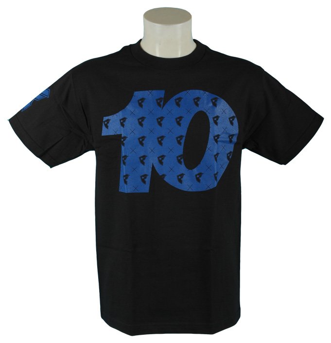 koszulka trykotowa Famous Stars And Straps Big 10 - Black/Blue