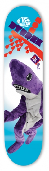 skateboard Alien Workshop RDyrdek Purple Shark Swim - Blue/White/Red