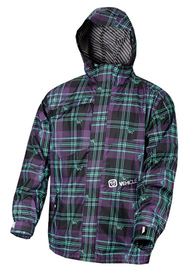 kurtka Vehicle Tarty - Violet Tartan