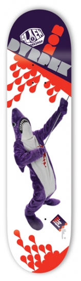 skateboard Alien Workshop RDyrdek Purple Shark Hari Kiri - Purple/White/Red