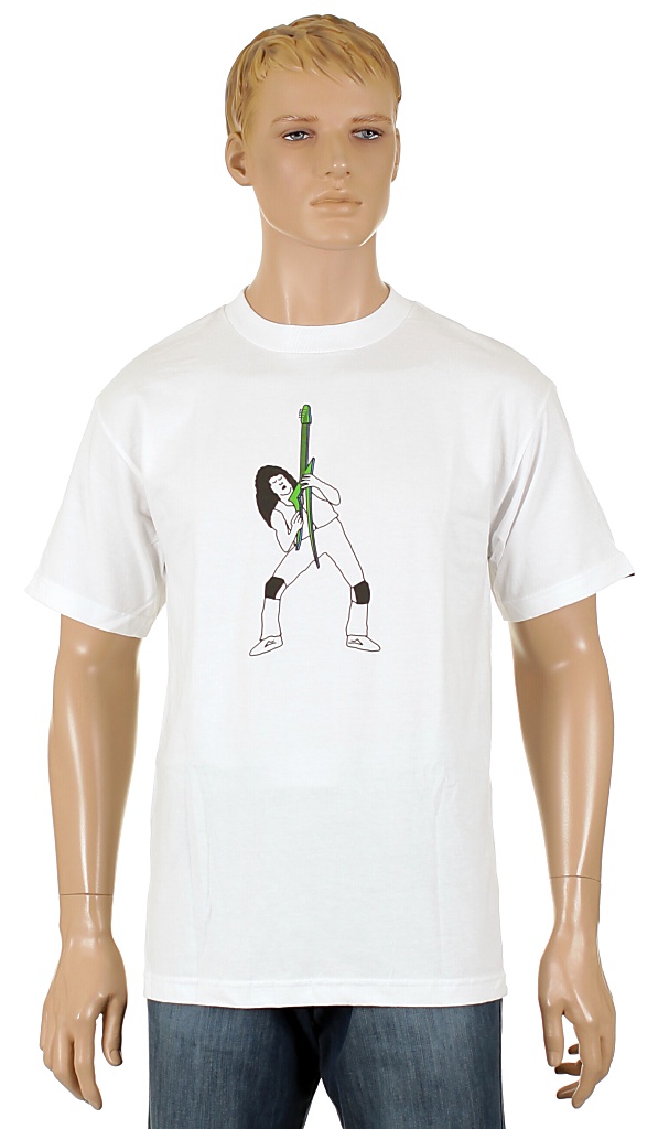 tričko Lakai Flare Guitar - White
