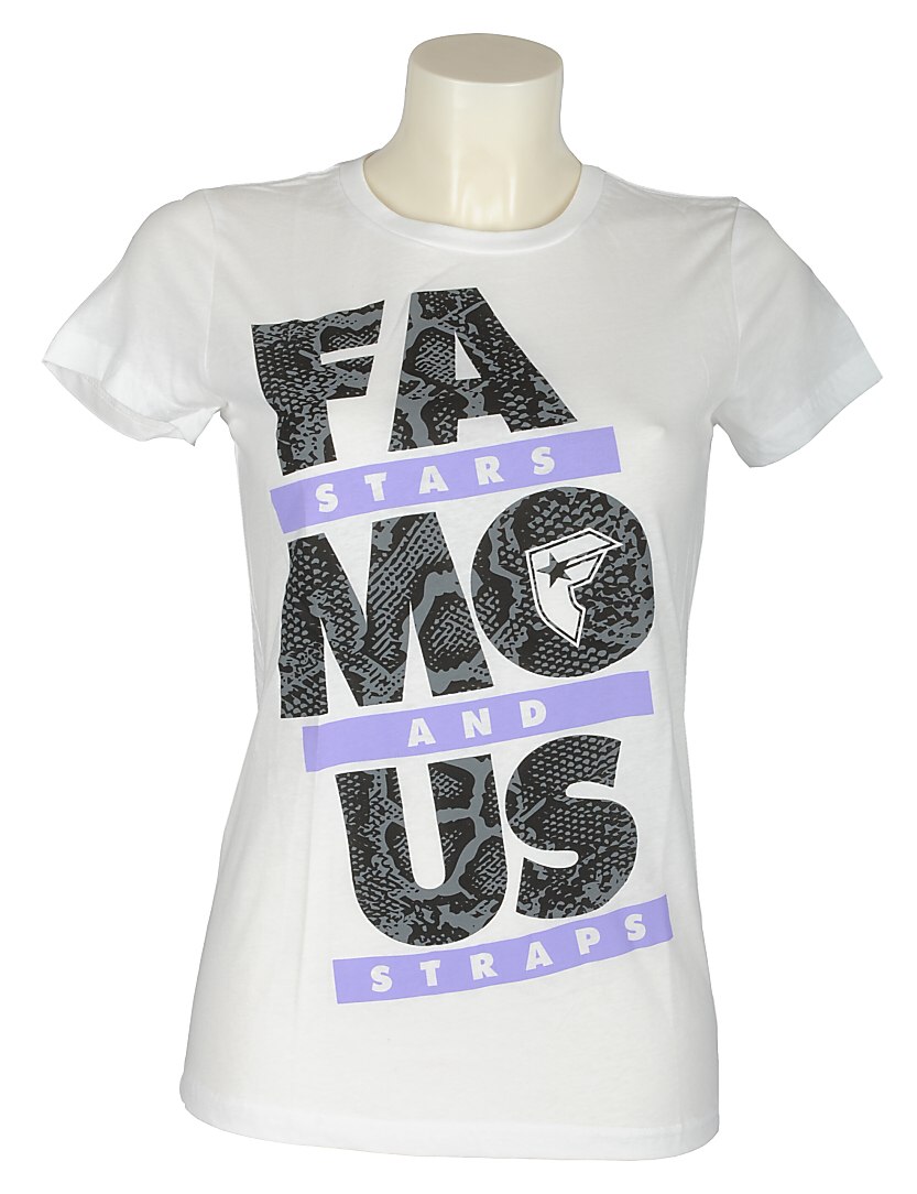koszulka trykotowa Famous Stars And Straps Revmo - White