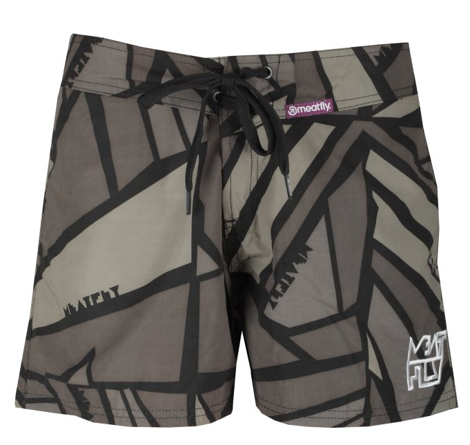 szorty kąpielowe Meatfly Jammy - B/Gray
