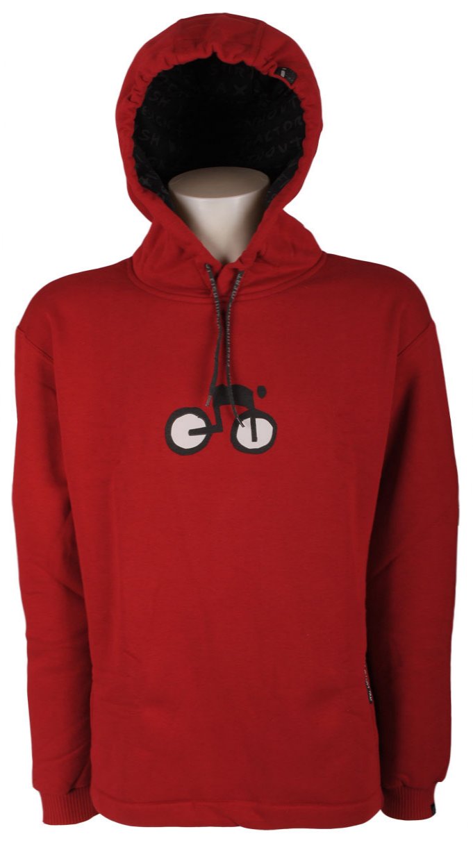bluza UAX Skapi 302 Fastbike - Chilly Pepper Red