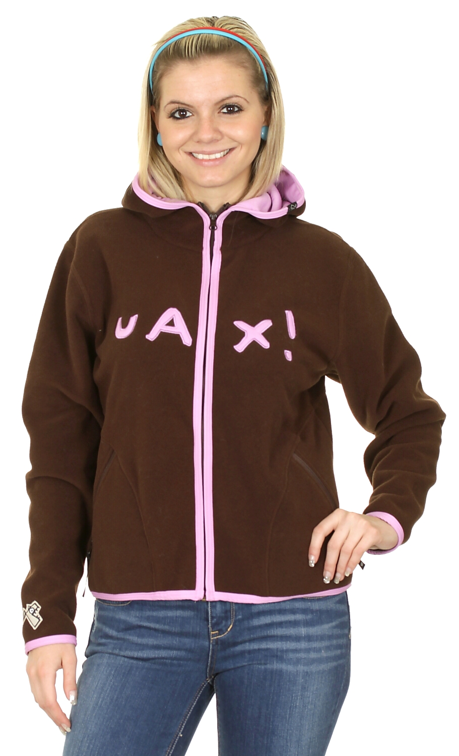 bluza UAX Fleece - Brown