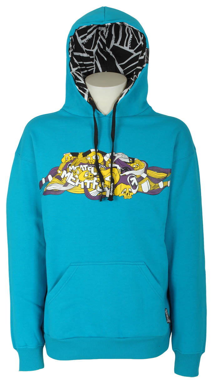 bluza Meatfly Grave - D/Cyan Blue