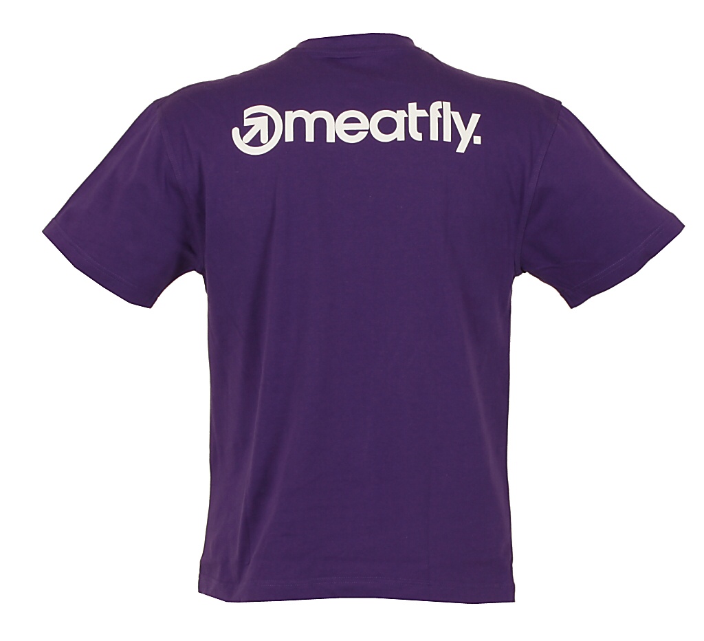 koszulka trykotowa Meatfly Promotion - B/Violet