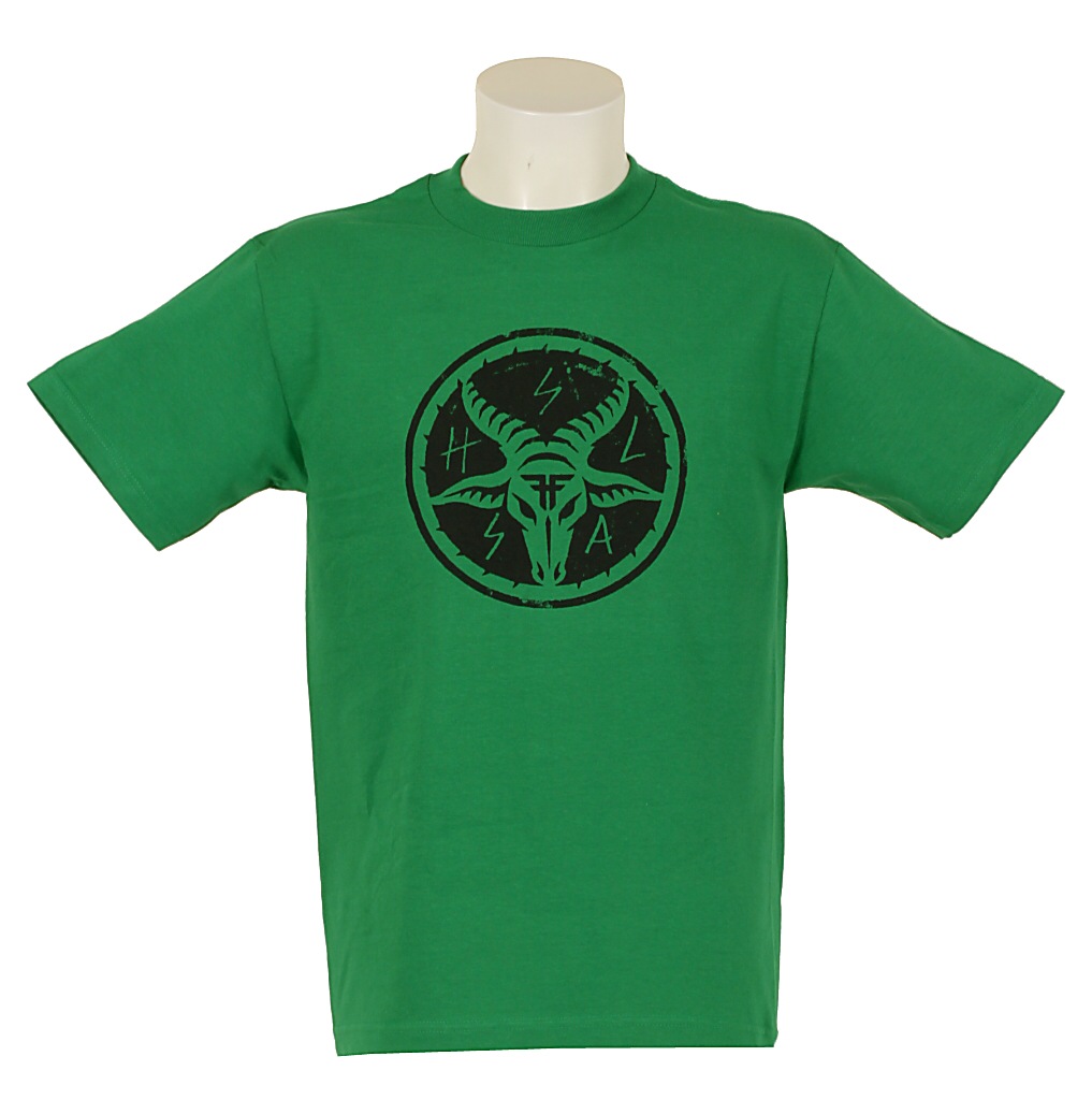 koszulka trykotowa Fallen Slash Goat - Green/Black