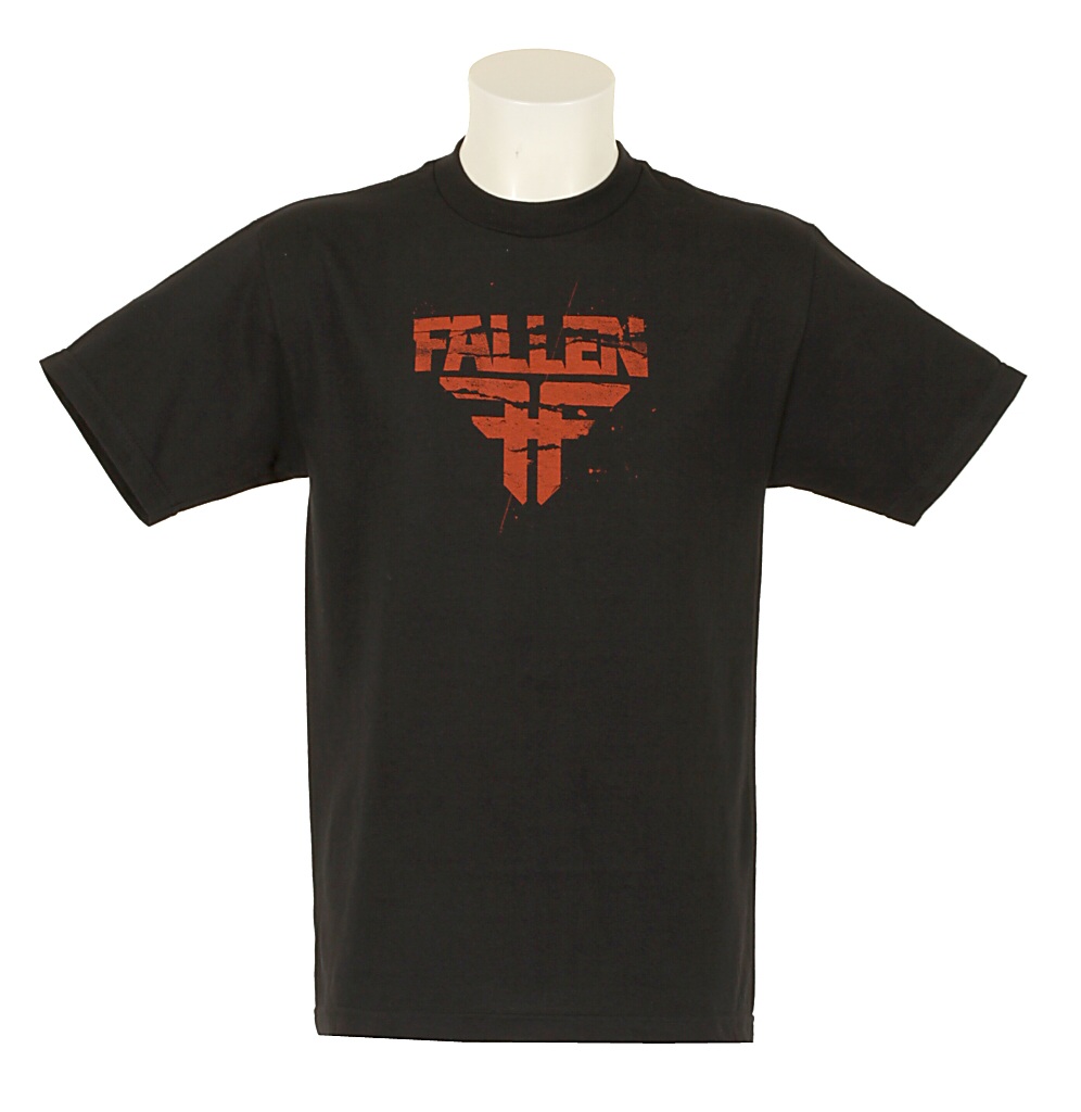 koszulka trykotowa Fallen Feedback - Black/Orange