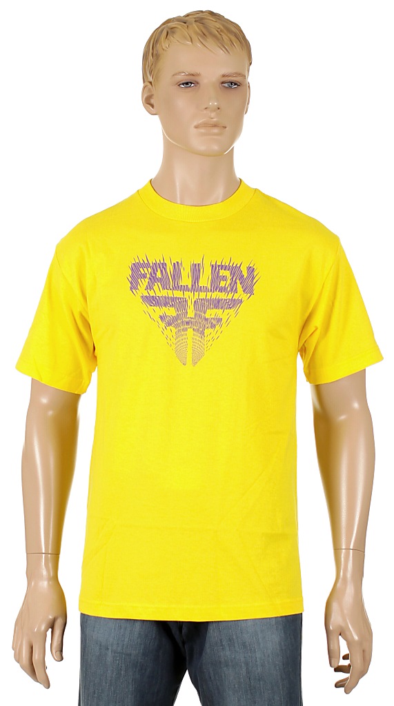 koszulka trykotowa Fallen Break Away - Yellow/Purple