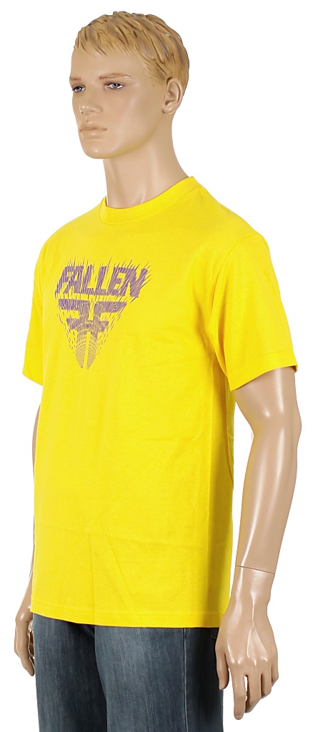 koszulka trykotowa Fallen Break Away - Yellow/Purple