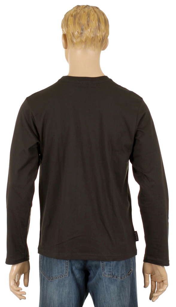 koszulka trykotowa UAX Skrat+ 468 Veget LS - Black/Gray