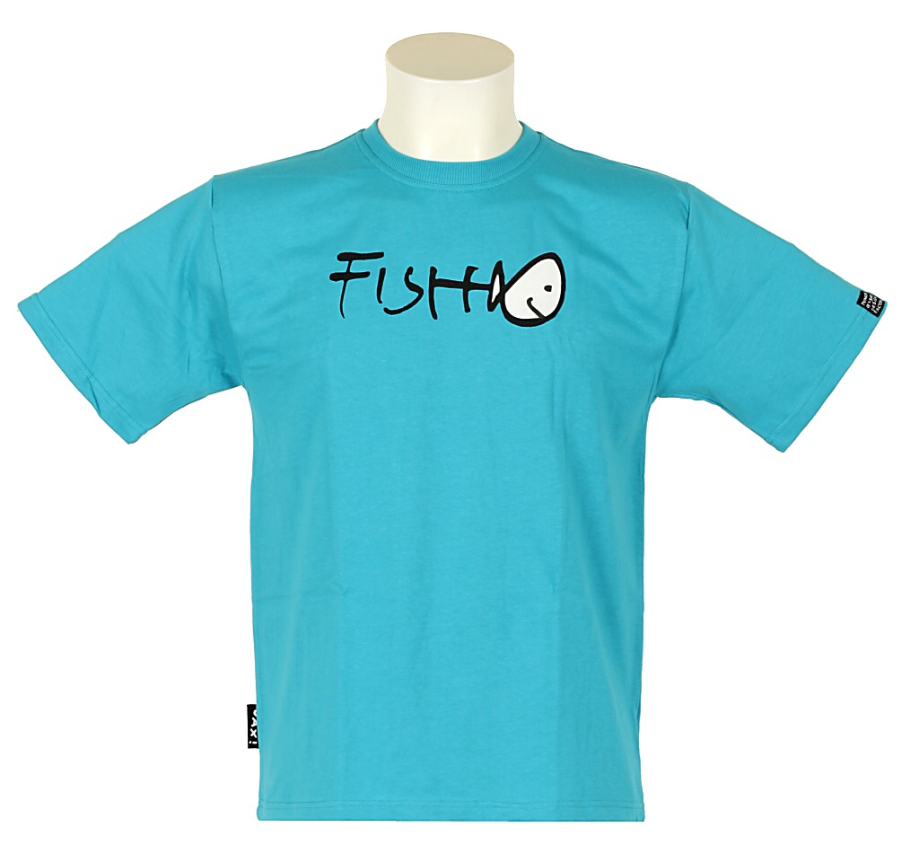 koszulka trykotowa UAX Skrat 357 Fish - Pool Blue