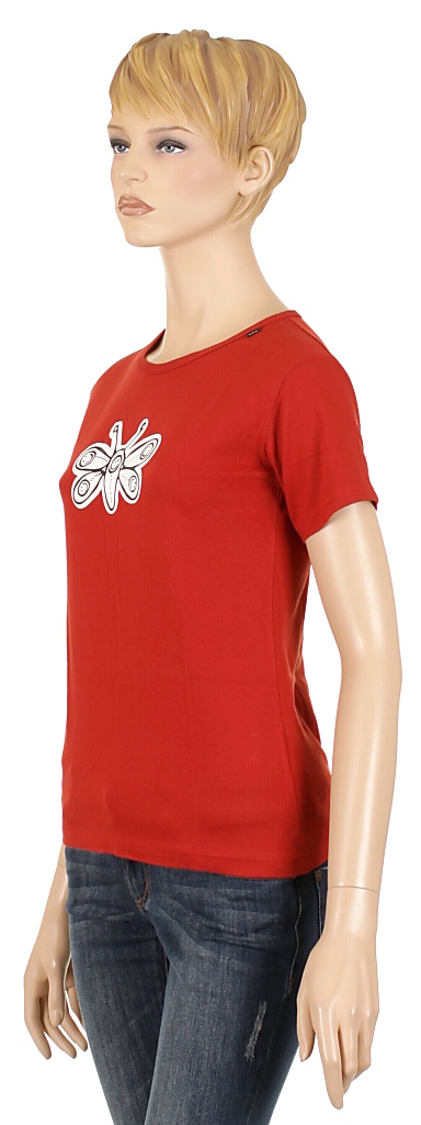 koszulka trykotowa UAX Skratda 463 Butterfly - Chilly Pepper Red