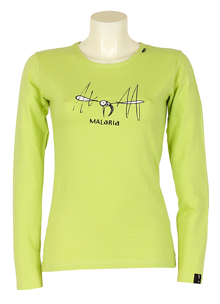 koszulka trykotowa UAX Skratda+ 361 Malaria LS - Sunny Lime