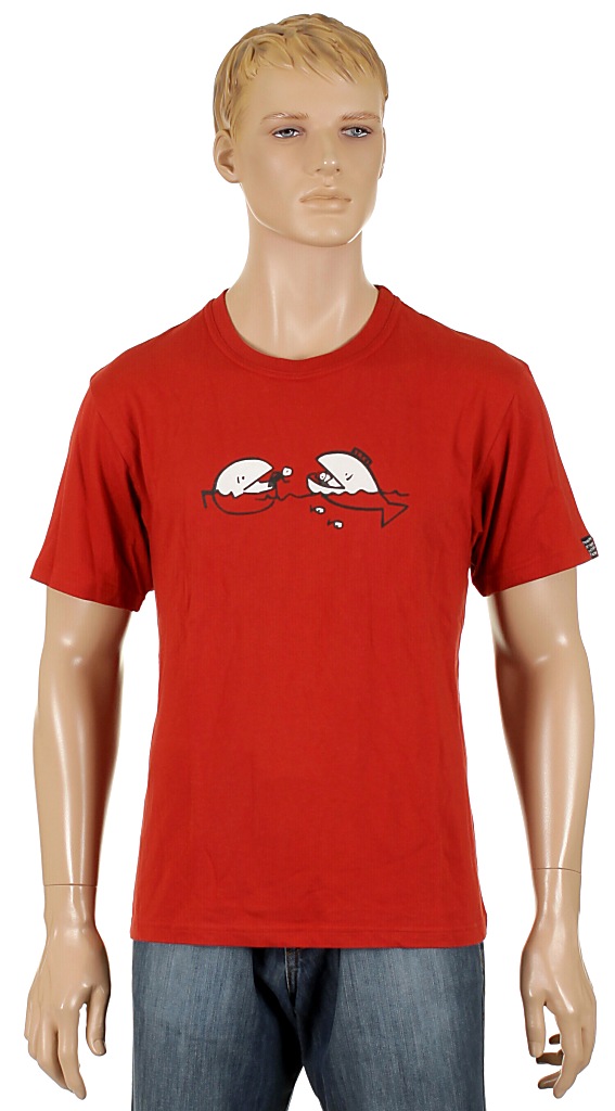 koszulka trykotowa UAX Skrat 385 Fish Taxi - Chilly Pepper Red