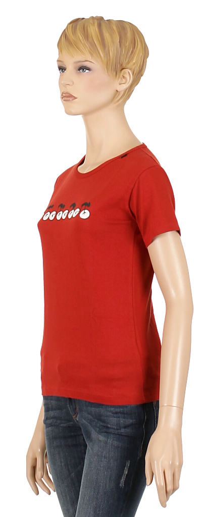 koszulka trykotowa UAX Skratda 259 Bikerace - Chilly Pepper Red