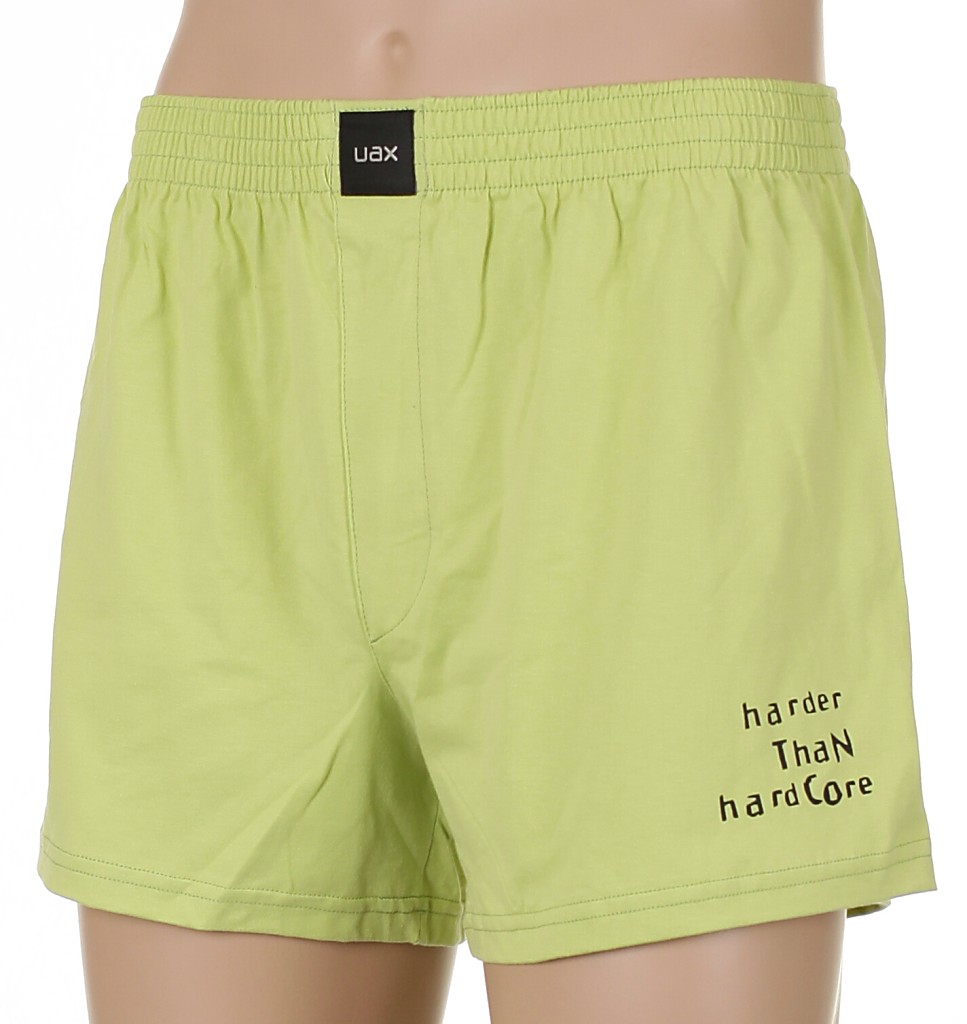 spodenki gimnastyczne UAX 623 Hardcore - Sunny Lime