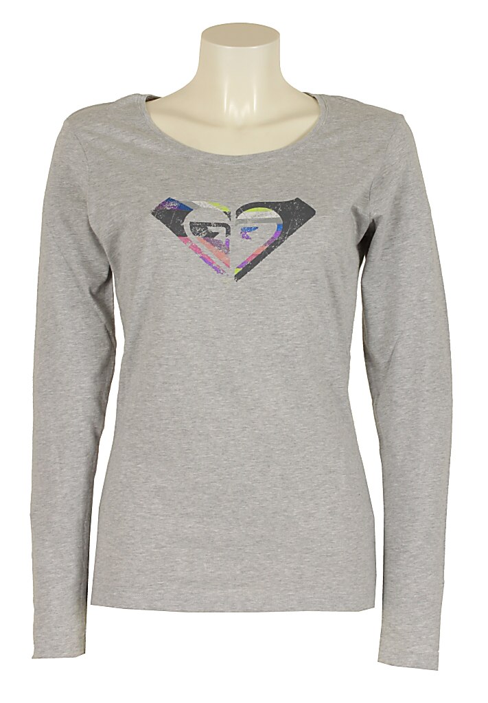 koszulka trykotowa Roxy Club Dub LS - Heather Gray