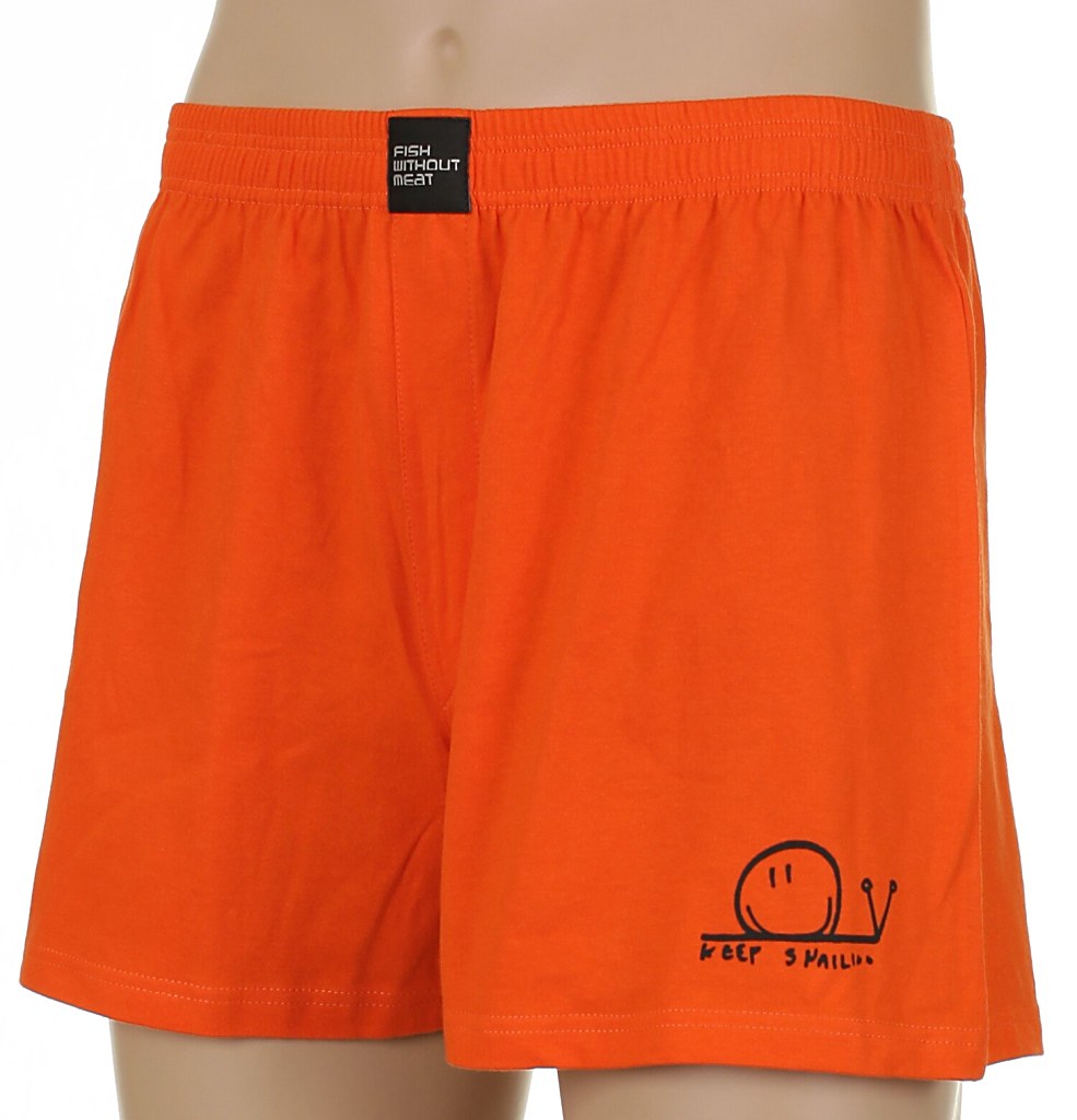 spodenki gimnastyczne UAX 602 Keep Snailing - Signal Orange